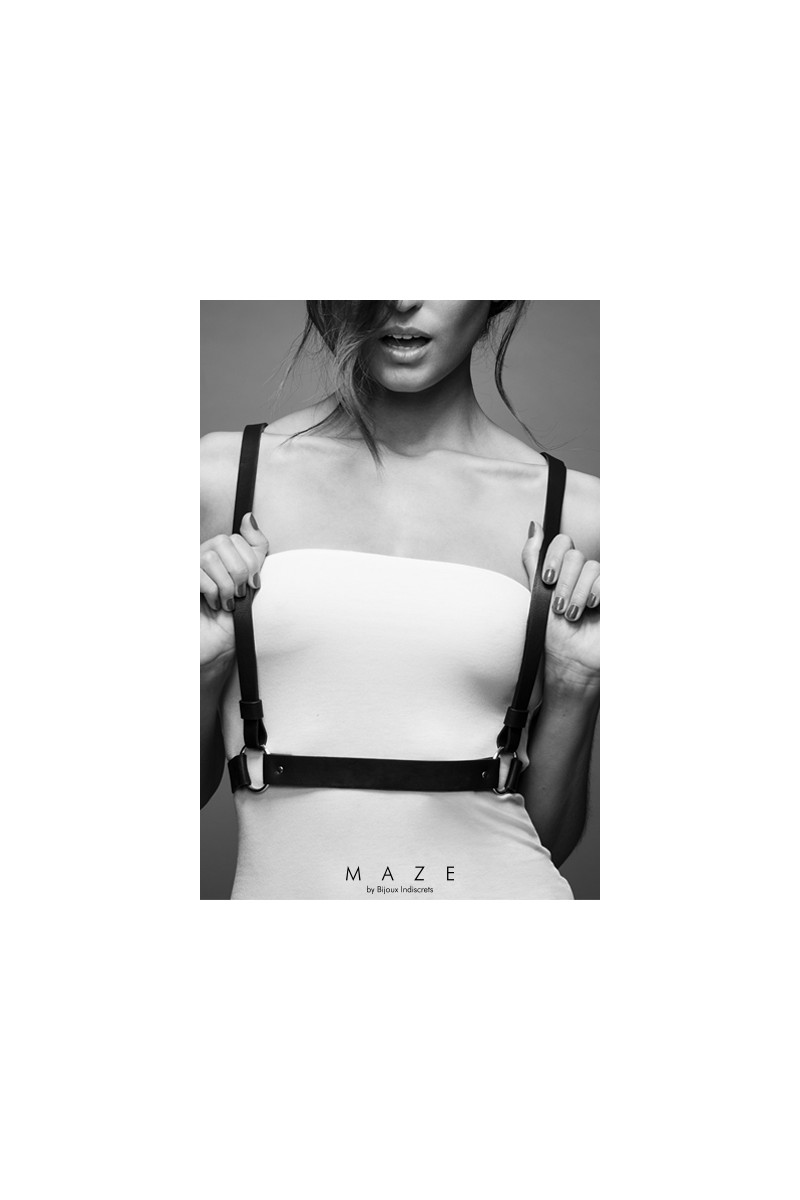 Harnais X marron - Maze
